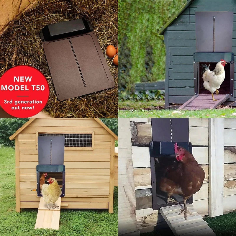 ( Early Father's Day Pre-sale - 30% OFF) Automatic Chicken Coop Door