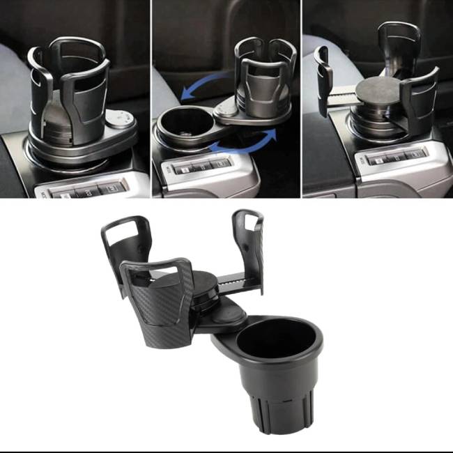 2 In 1 Multifunctional Car Cup Holder And Organizer