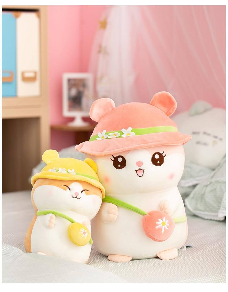 20/ 30/40CM Animals Hamster Plush Toy kid's Plush Doll Stuffed Pillow