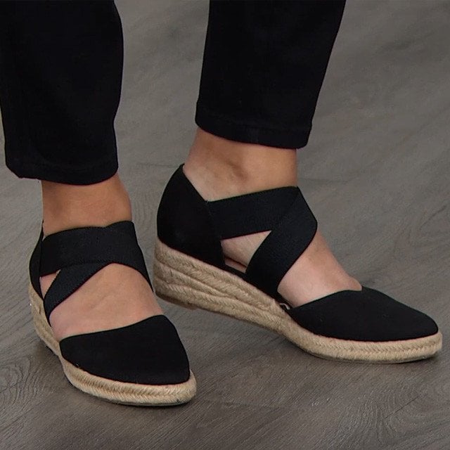 2022 comfy New Daily Comfy Non-slip Wedge Sandals