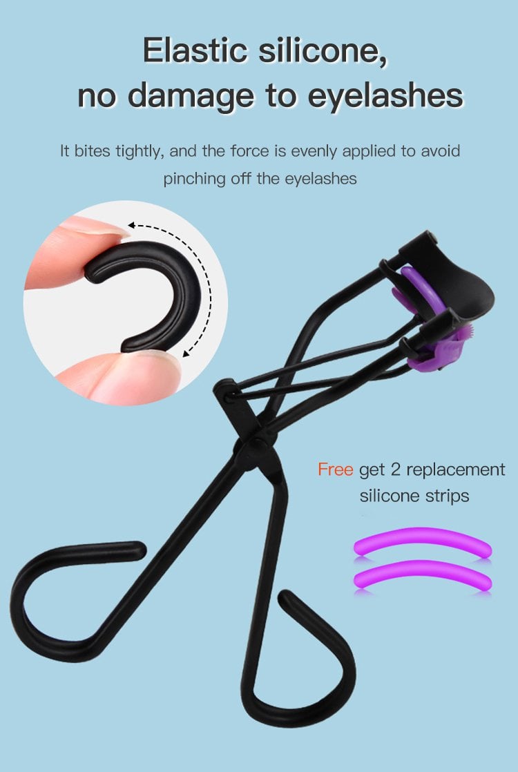 2022 New Eyelash curler with brush Makeup Tools