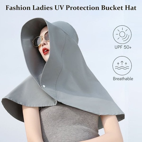 2022 Summer Hot Sale-Fashion Ladies UV Protection Bucket Hat