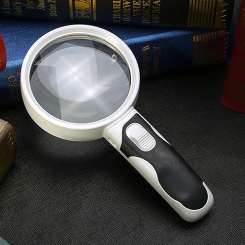 20X Optical Magnifying Glass With LED Light