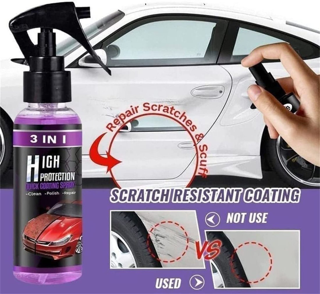 3 in 1 High Protection Quick Car Coating Spray