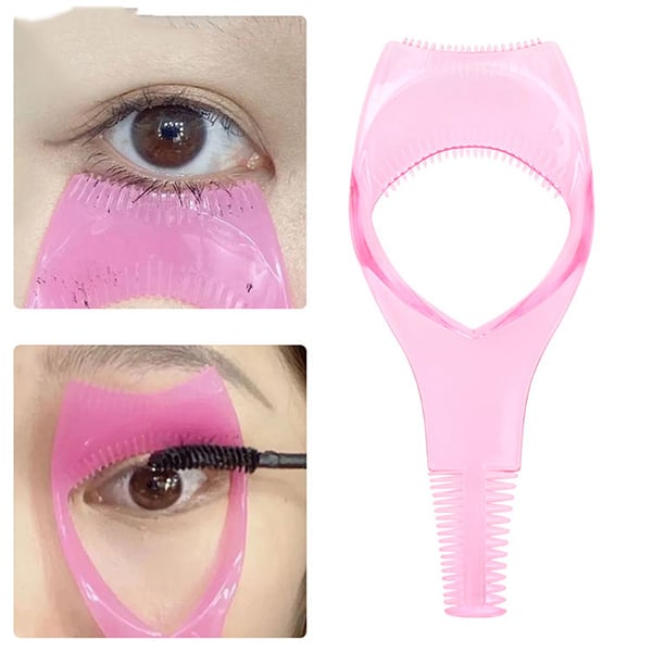 3 in1 Eyelashes Tools Mascara Shield Applicator Guard