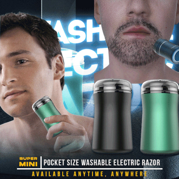 30% OFF-ONLY TODAY-Washable Electric Precision Shaver