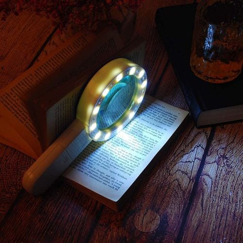 30X Optical Magnifying Glass With LED Light Gifts for your family