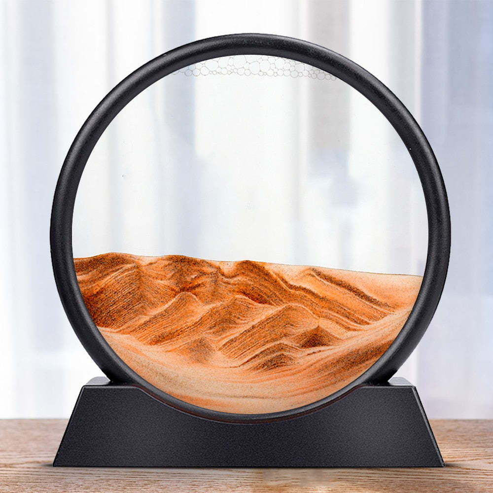 3D Hourglass Deep Sea Sandscape