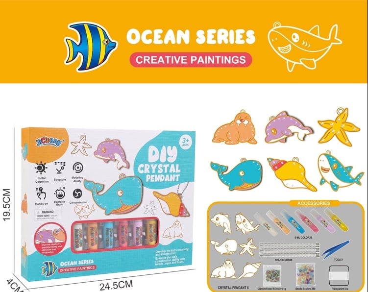 50% OFF- DIY Crystal Arts and Crafts Set - Create Your Own Arts and Craft