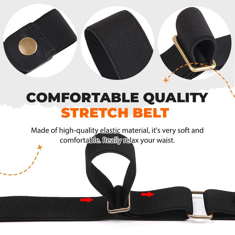 (50%OFF NOW)- Buckle-free Invisible Elastic Waist Belts