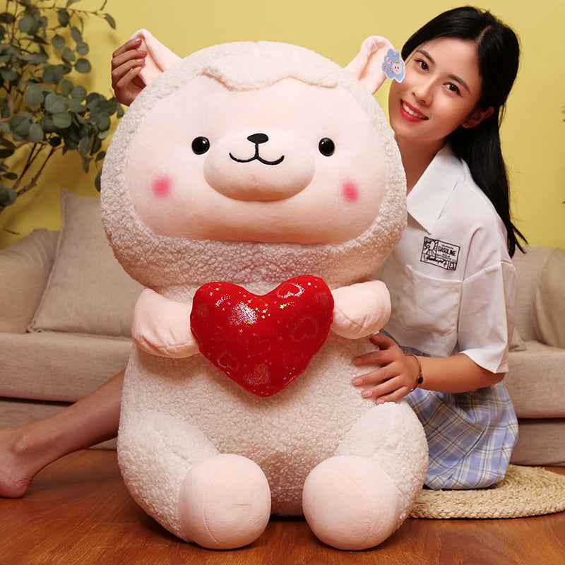 Adorable Sheep Heart Plush toy