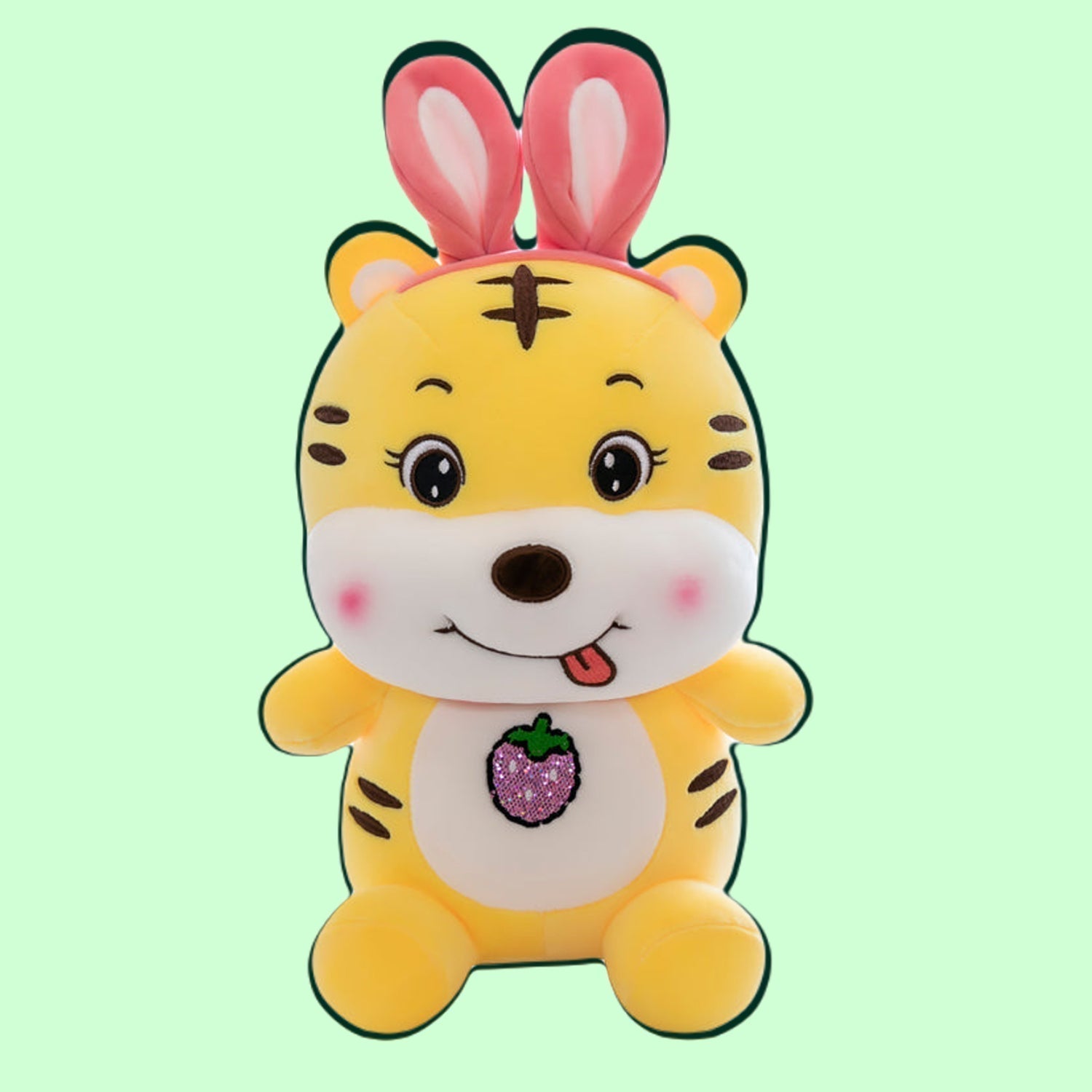 Adorable Sitting Tiger Plushie