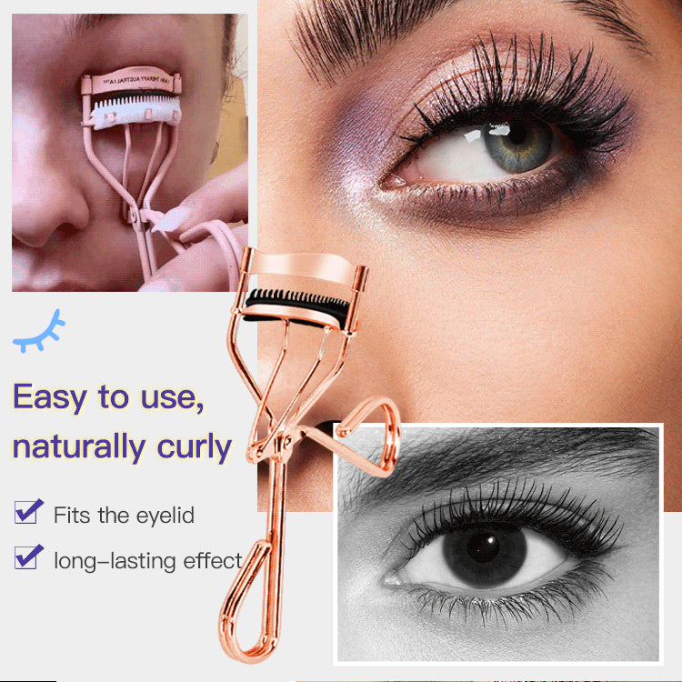 Advantageouse 2022 New Eyelash curler with brush Makeup Tools