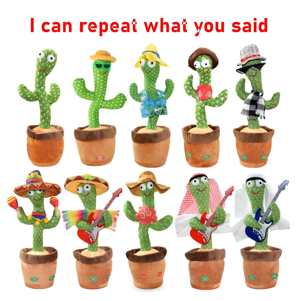 ADVENTURE ZEAL DANCING CACTUS TOY