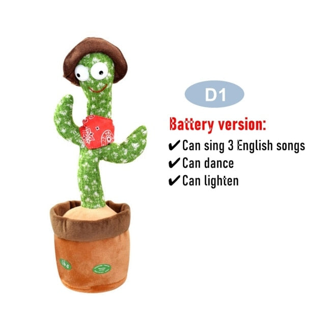 ADVENTURE ZEAL DANCING CACTUS TOY