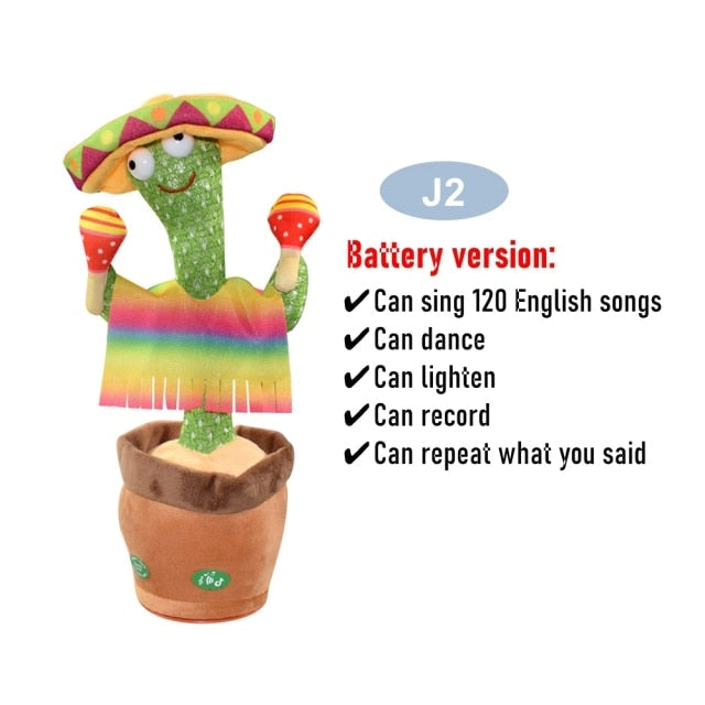 ADVENTURE ZEAL DANCING CACTUS TOY