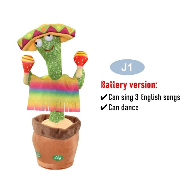 ADVENTURE ZEAL DANCING CACTUS TOY