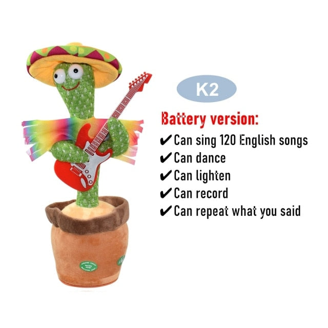 ADVENTURE ZEAL DANCING CACTUS TOY