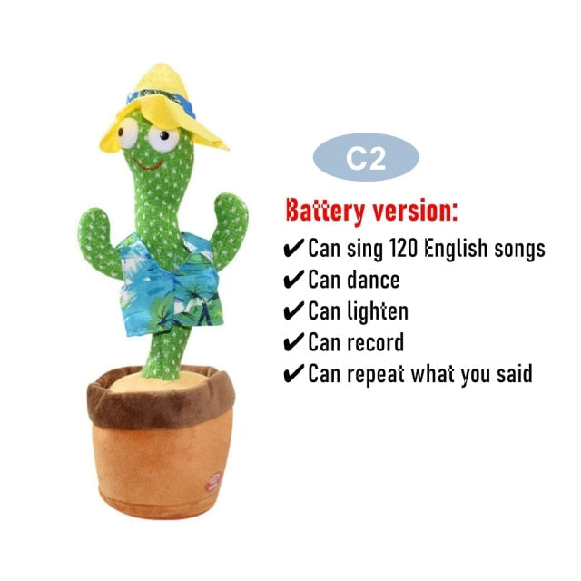 ADVENTURE ZEAL DANCING CACTUS TOY