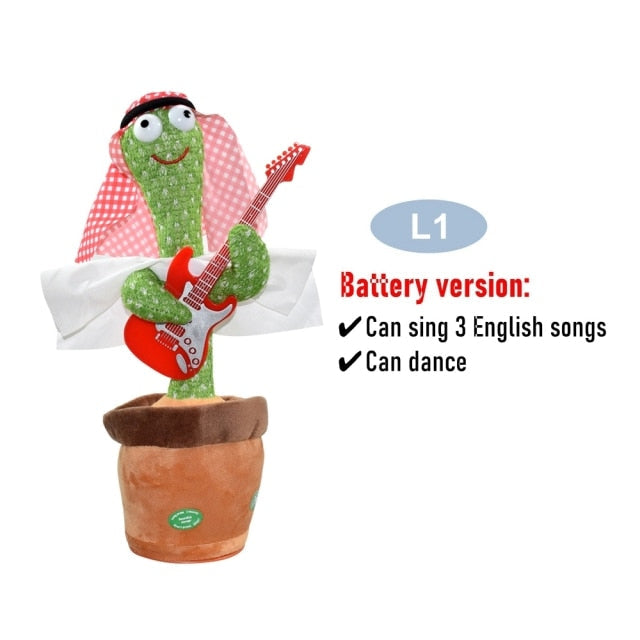 ADVENTURE ZEAL DANCING CACTUS TOY