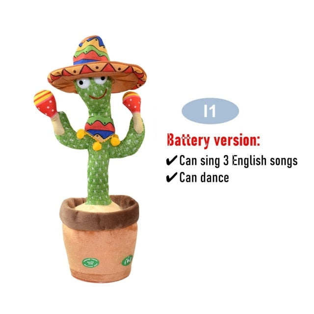 ADVENTURE ZEAL DANCING CACTUS TOY