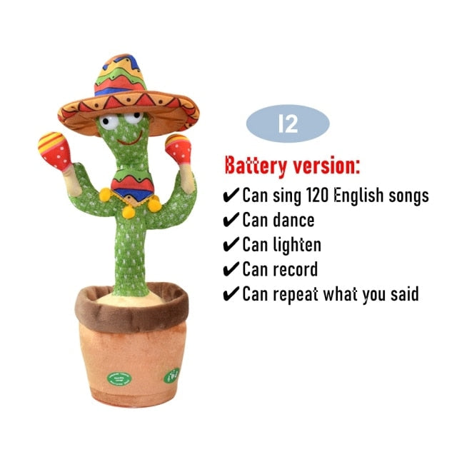 ADVENTURE ZEAL DANCING CACTUS TOY