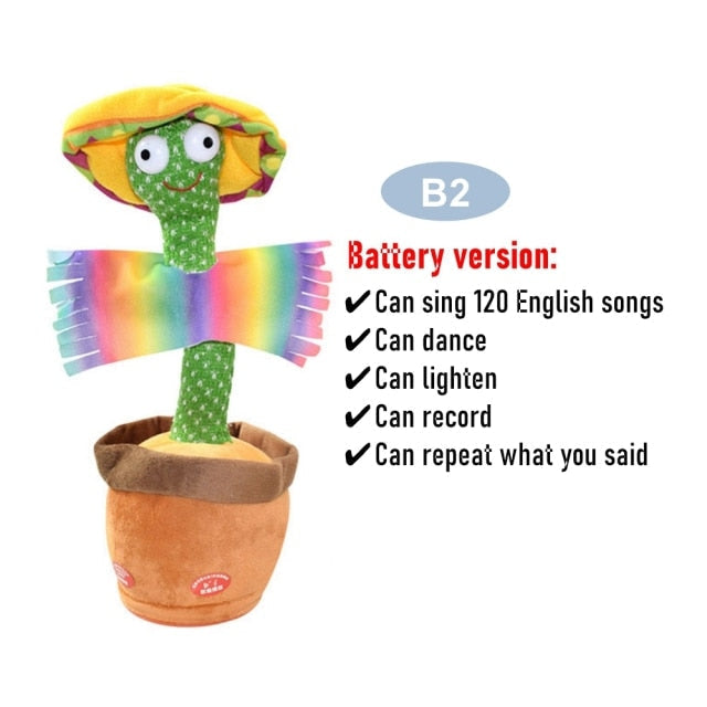 ADVENTURE ZEAL DANCING CACTUS TOY