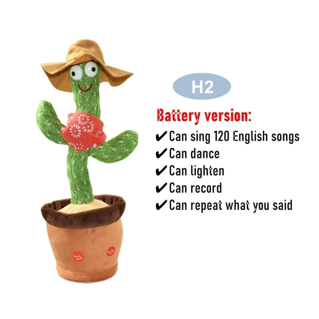 ADVENTURE ZEAL DANCING CACTUS TOY