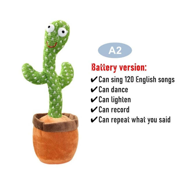 ADVENTURE ZEAL DANCING CACTUS TOY