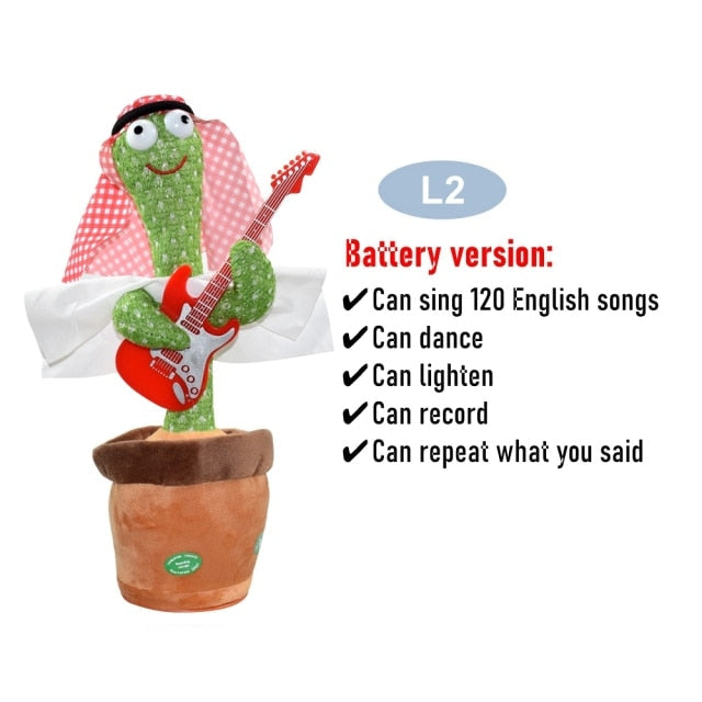 ADVENTURE ZEAL DANCING CACTUS TOY