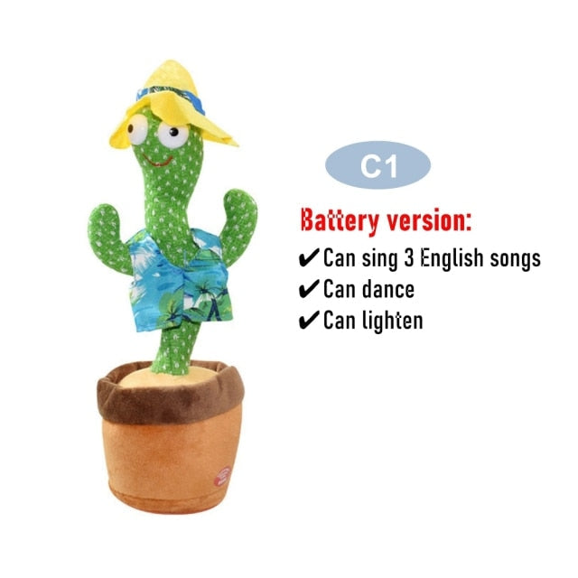 ADVENTURE ZEAL DANCING CACTUS TOY