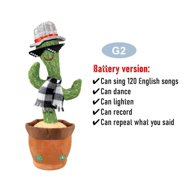 ADVENTURE ZEAL DANCING CACTUS TOY