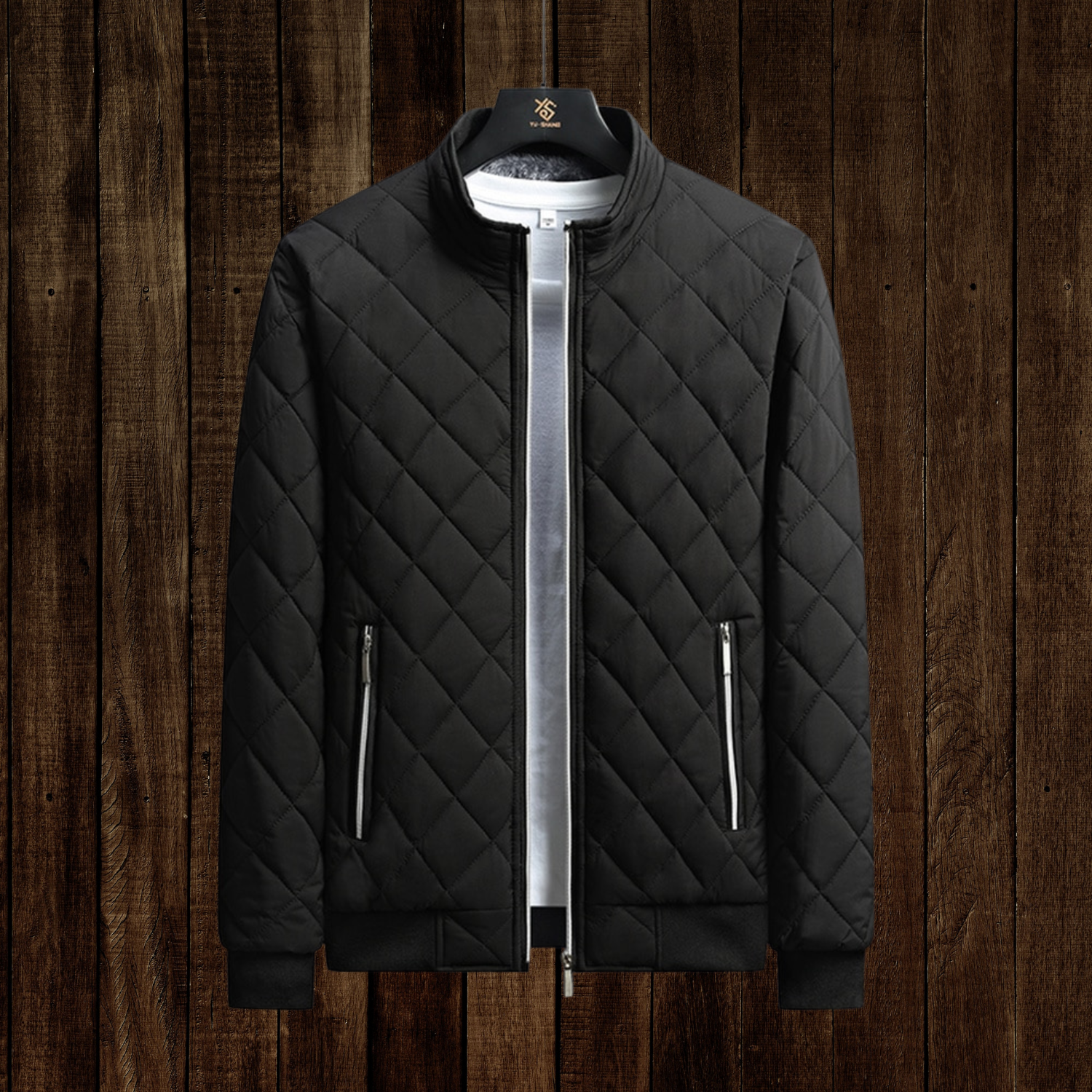 Alpha Diamond Quilted Jacket