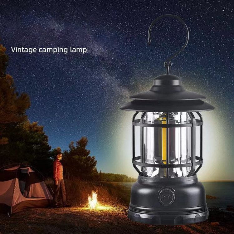 Amfam1 Last Day 70% OFF-Portable Retro Camping Lamp