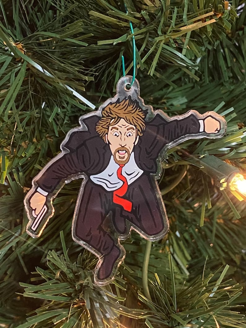 Arise Beer Die Hard Advent Calendar - Hans Gruber Falling off off Nakatomi Plaza