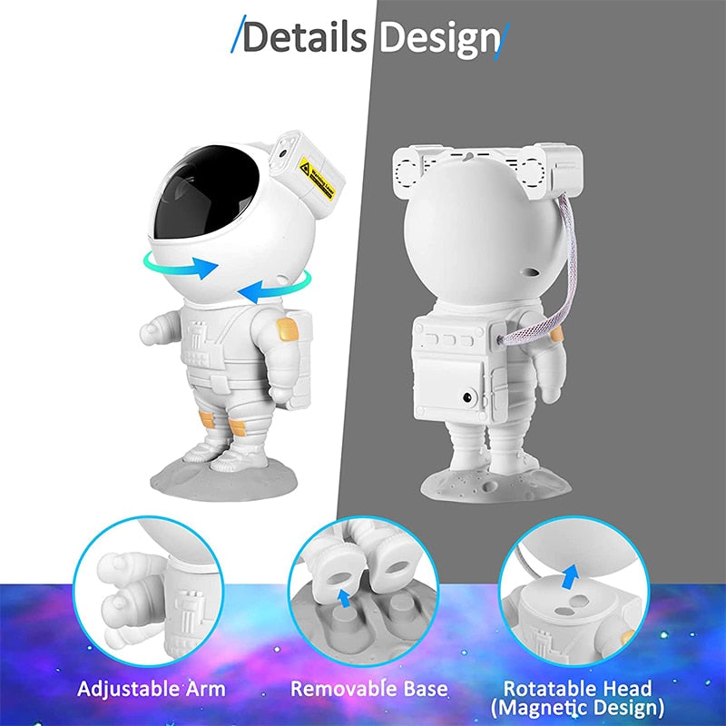 Alphaleto Astronaut Night Sky Projector