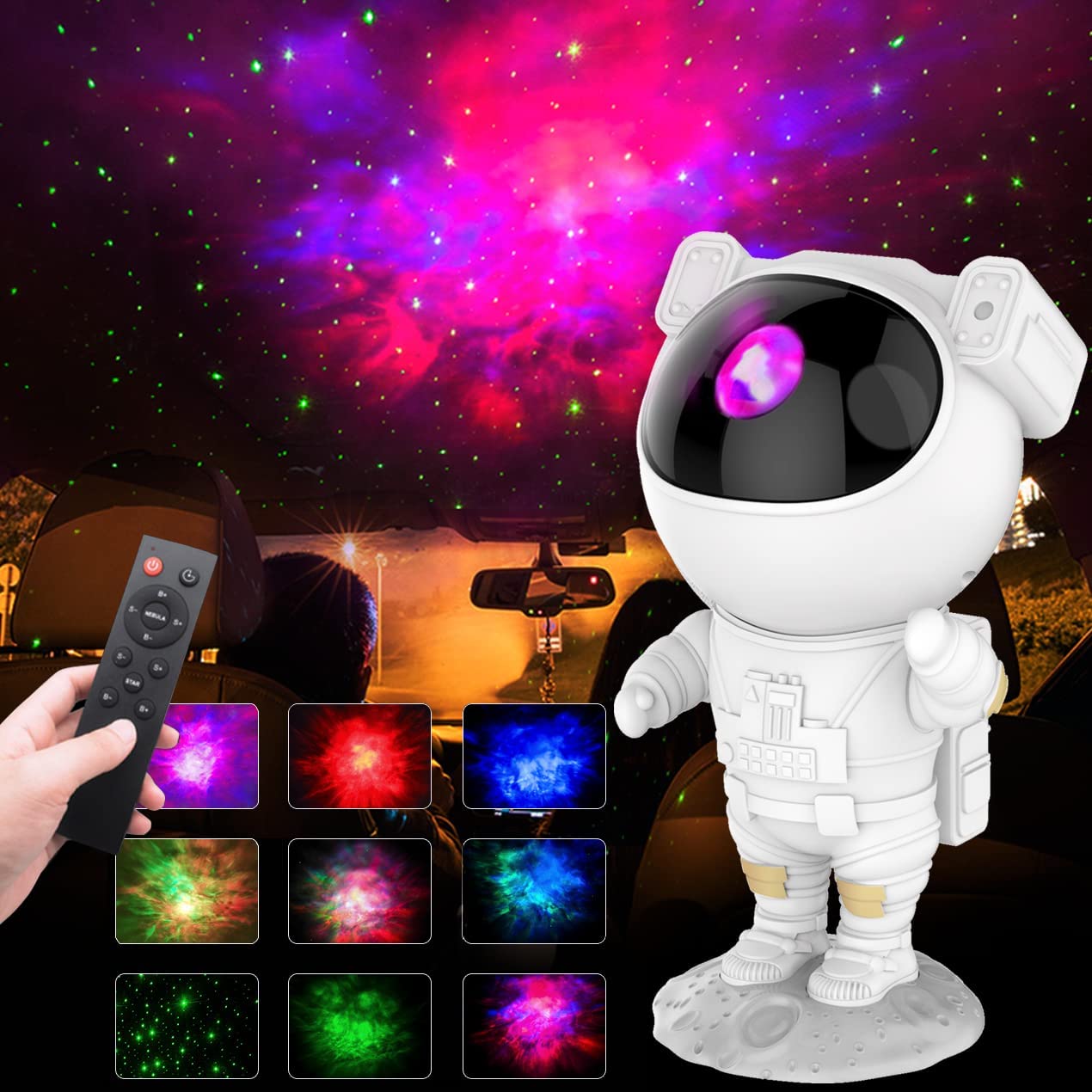 Astronaut Night Sky Projector