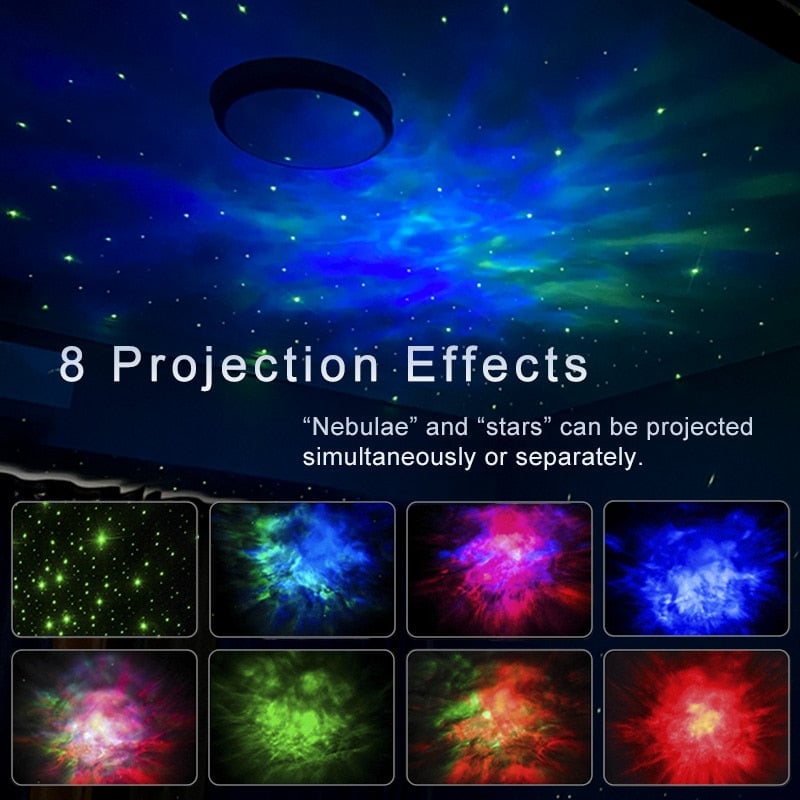 Astronaut Star Galaxy Projector Light - With Timer and Remote