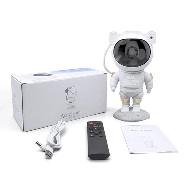 Astronaut Star Galaxy Projector Light - With Timer and Remote