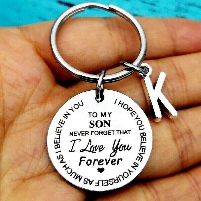 (Best Father Mother Gift) My Son / Daughter I Love You Forever Keychain