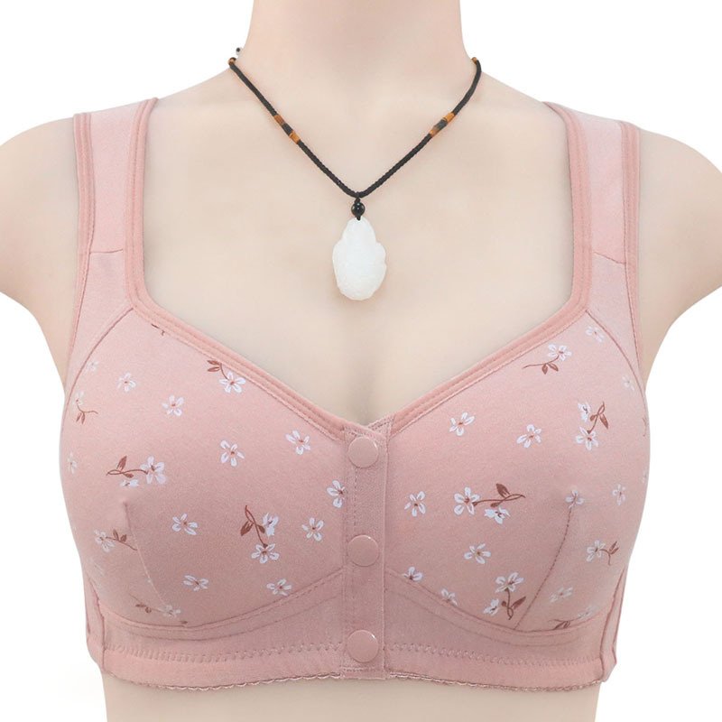 Beverlynshop CALEINOS COMFORTABLE & CONVEMIENT FRONT BUTTON BRA (4 PCS)