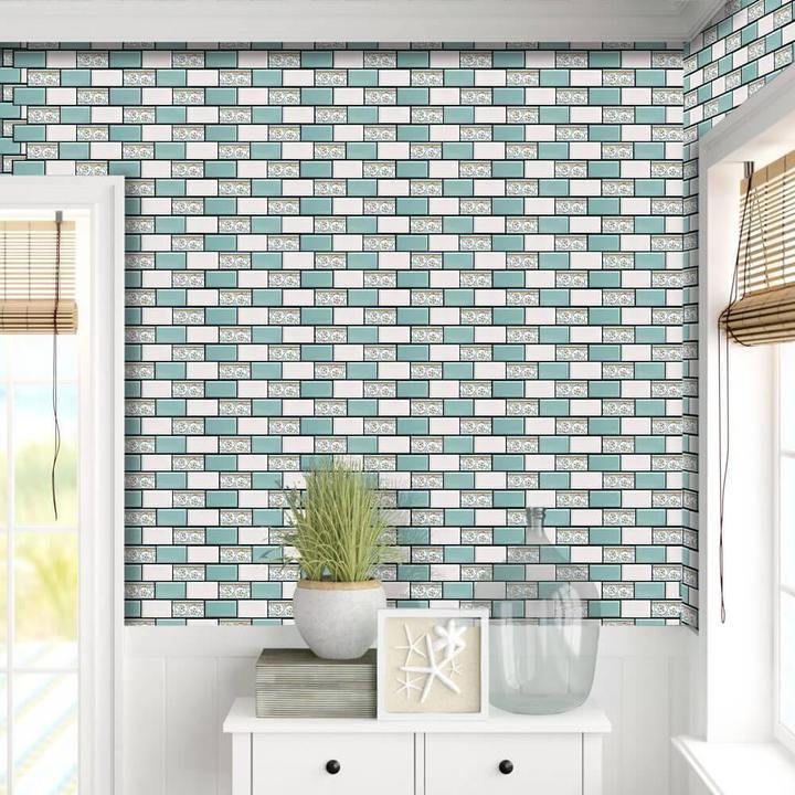 BFCM Sale - 30% Off - 10Pcs 3D Peel and Stick Wall Tiles(12x12 inches)