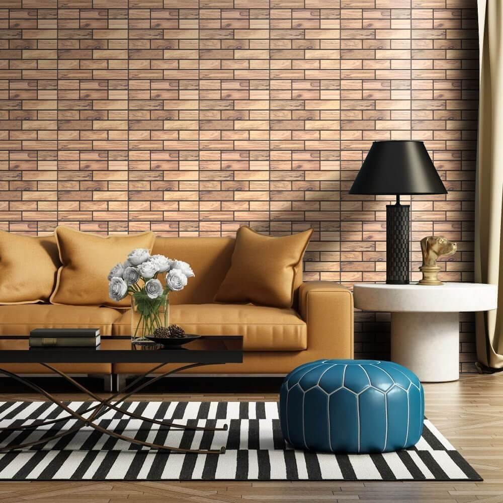 BFCM Sale - 30% Off - 10Pcs 3D Peel and Stick Wall Tiles(12x12 inches)