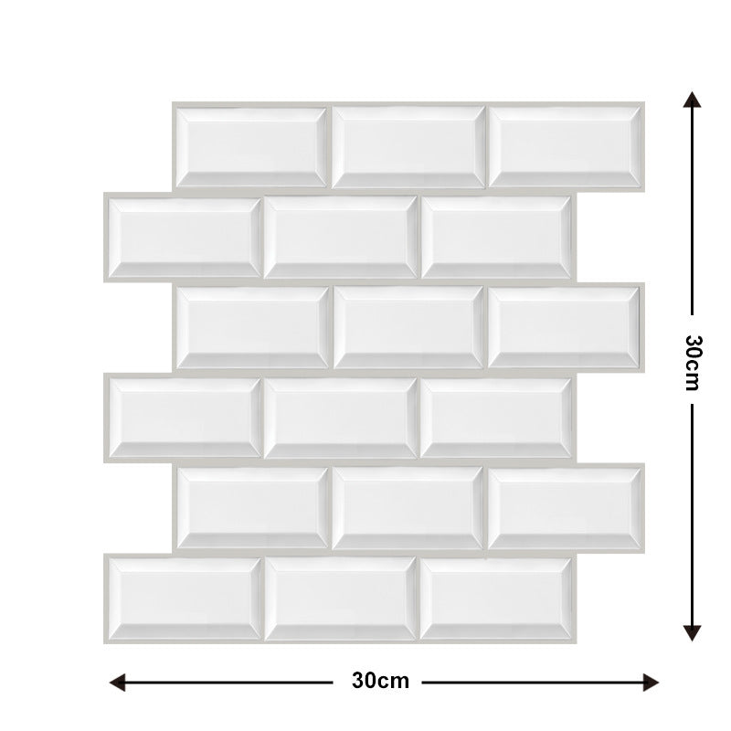 BFCM Sale - 30% Off - 10Pcs 3D Peel and Stick Wall Tiles(12x12 inches)