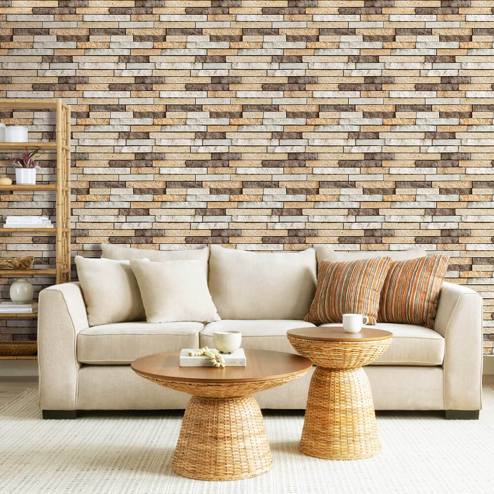 BFCM Sale - 30% Off - 10Pcs 3D Peel and Stick Wall Tiles(12x12 inches)