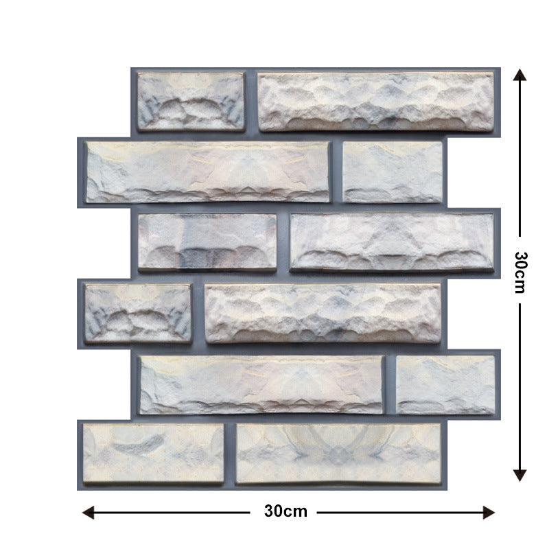 BFCM Sale - 30% Off - 10Pcs 3D Peel and Stick Wall Tiles(12x12 inches)