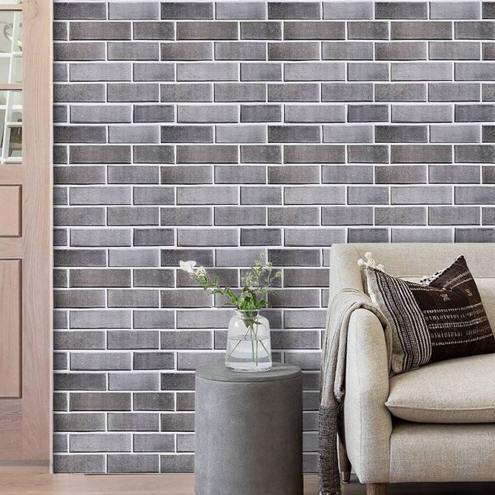 BFCM Sale - 30% Off - 10Pcs 3D Peel and Stick Wall Tiles(12x12 inches)