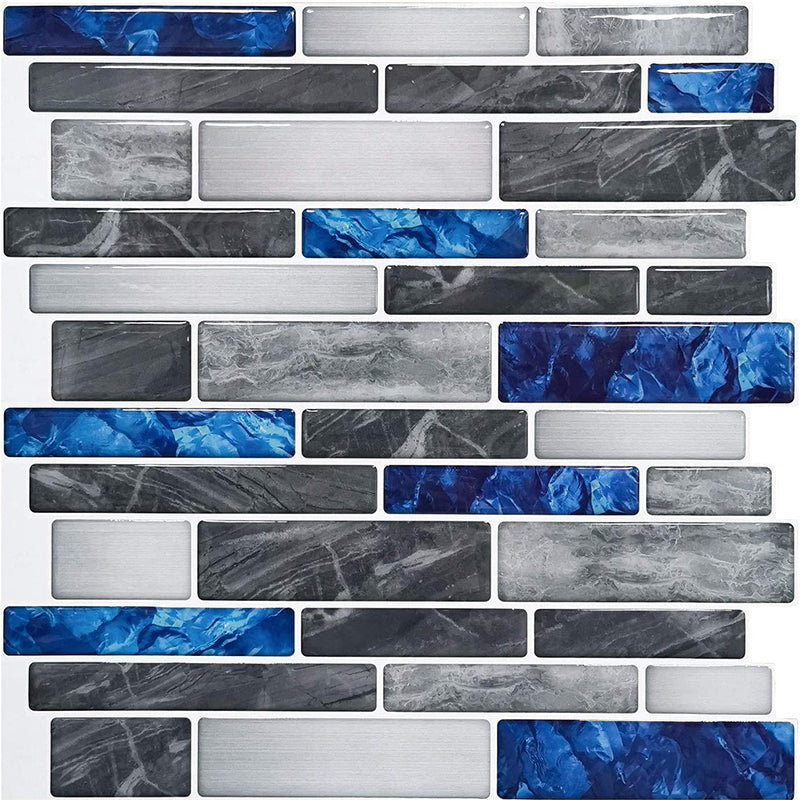 BFCM Sale - 30% Off - 10Pcs 3D Peel and Stick Wall Tiles(12x12 inches)