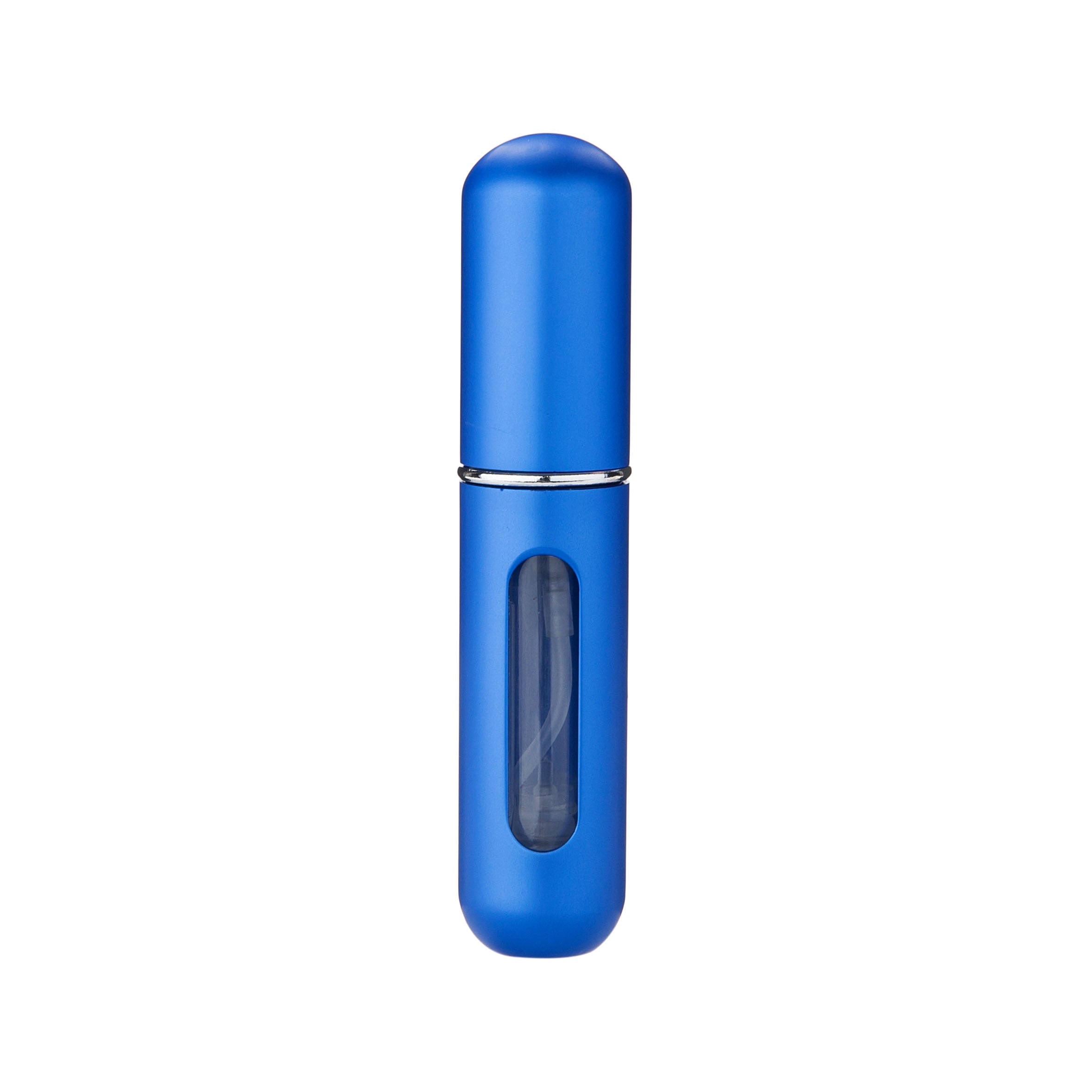 Blue - 5ml Portable Mini Refillable Perfume Bottle - Travel Spray Atomizer Bottle