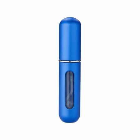 Blue - 5ml Portable Mini Refillable Perfume Bottle - Travel Spray Atomizer Bottle